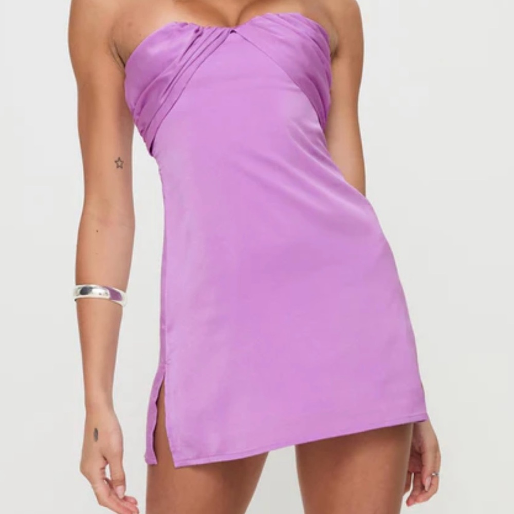 NYT Princess Polly Purple Irena Mini Dress